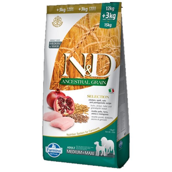FARMINA Ancestral Grain Selection Adult 15kg 11563726315 Allegro.pl
