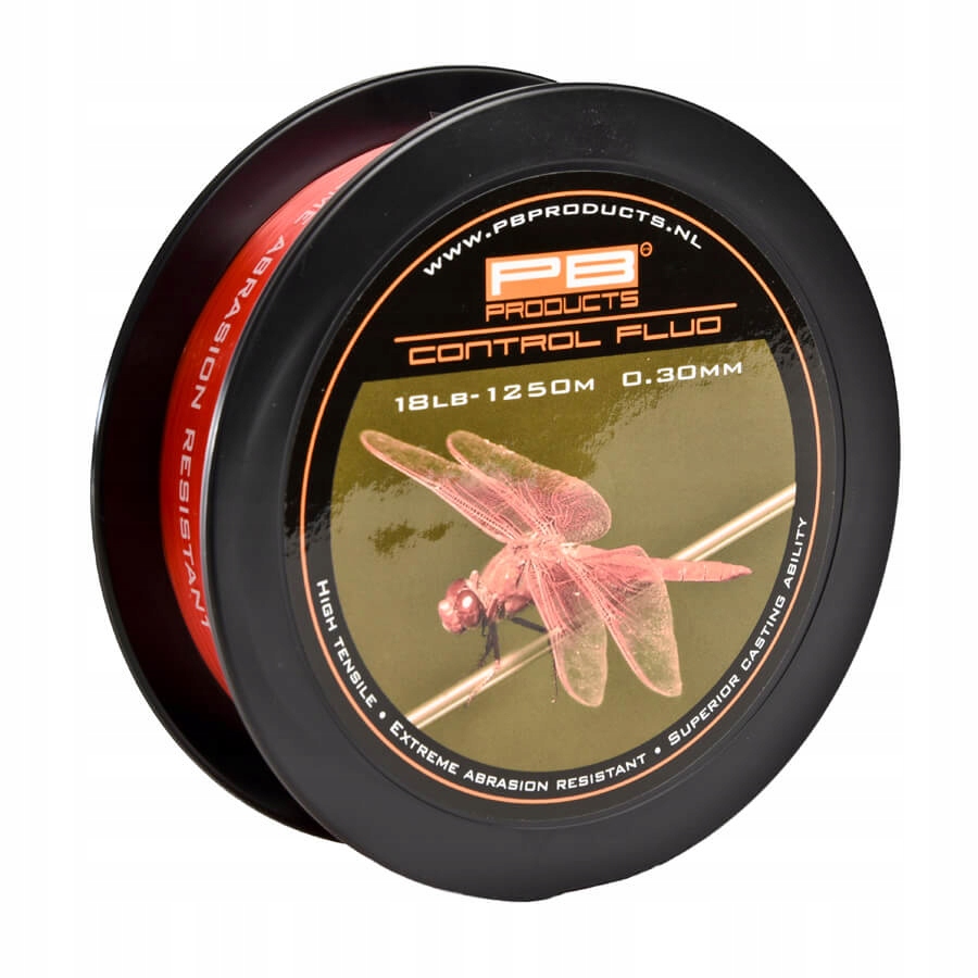 Pb Products Control Mono Fluo Orange 0,30mm 18lb 1250m Żyłka karpiowa Pb Pr