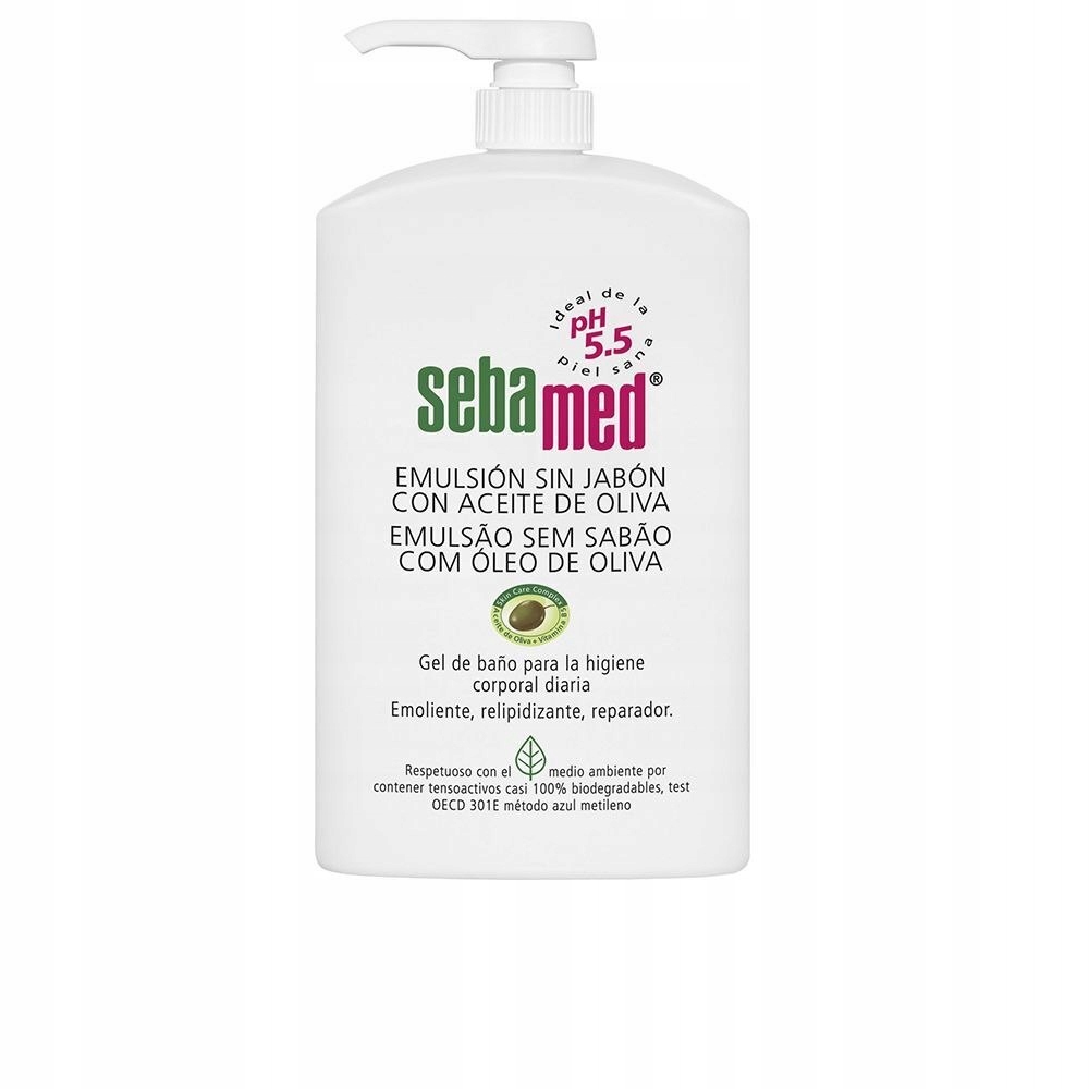 sprchový gel Sebamed Olivový olej (1000 ml)