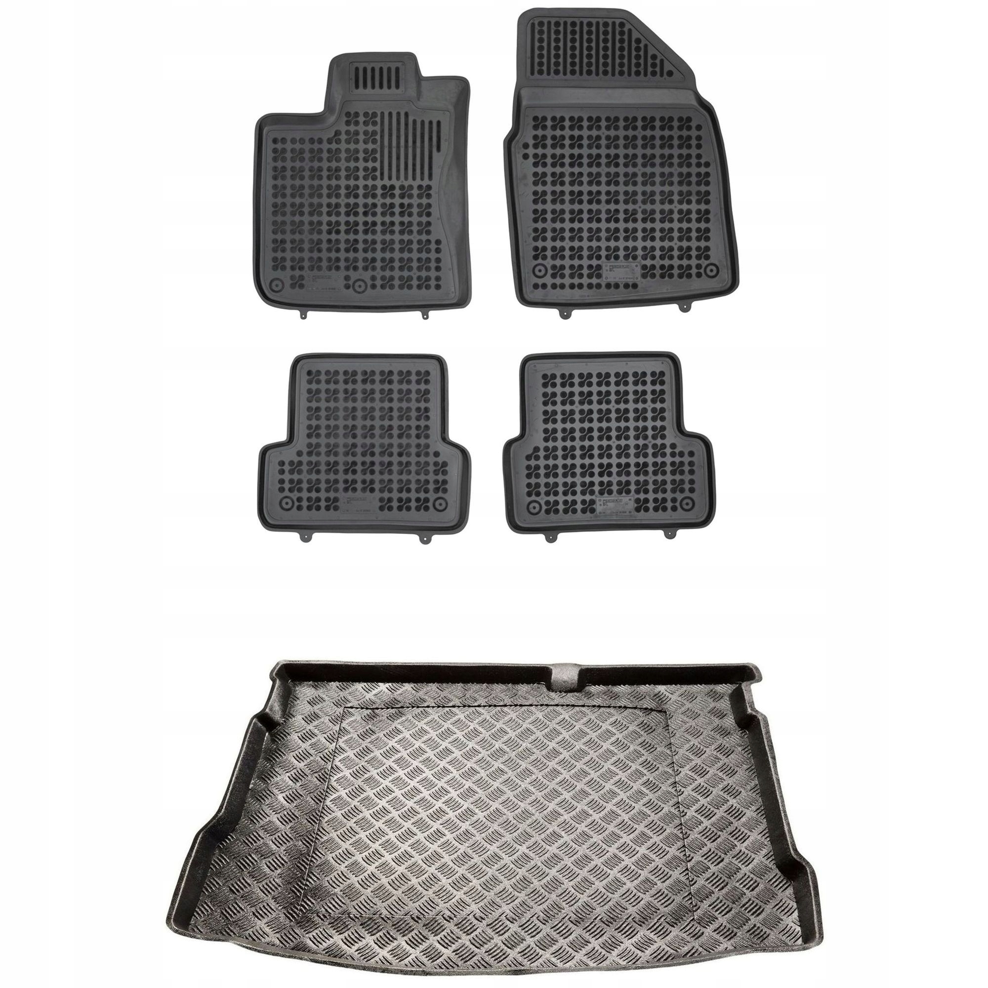 Sada koberců a rohoží pro Nissan Qashqai I 2006-2013 5 osob