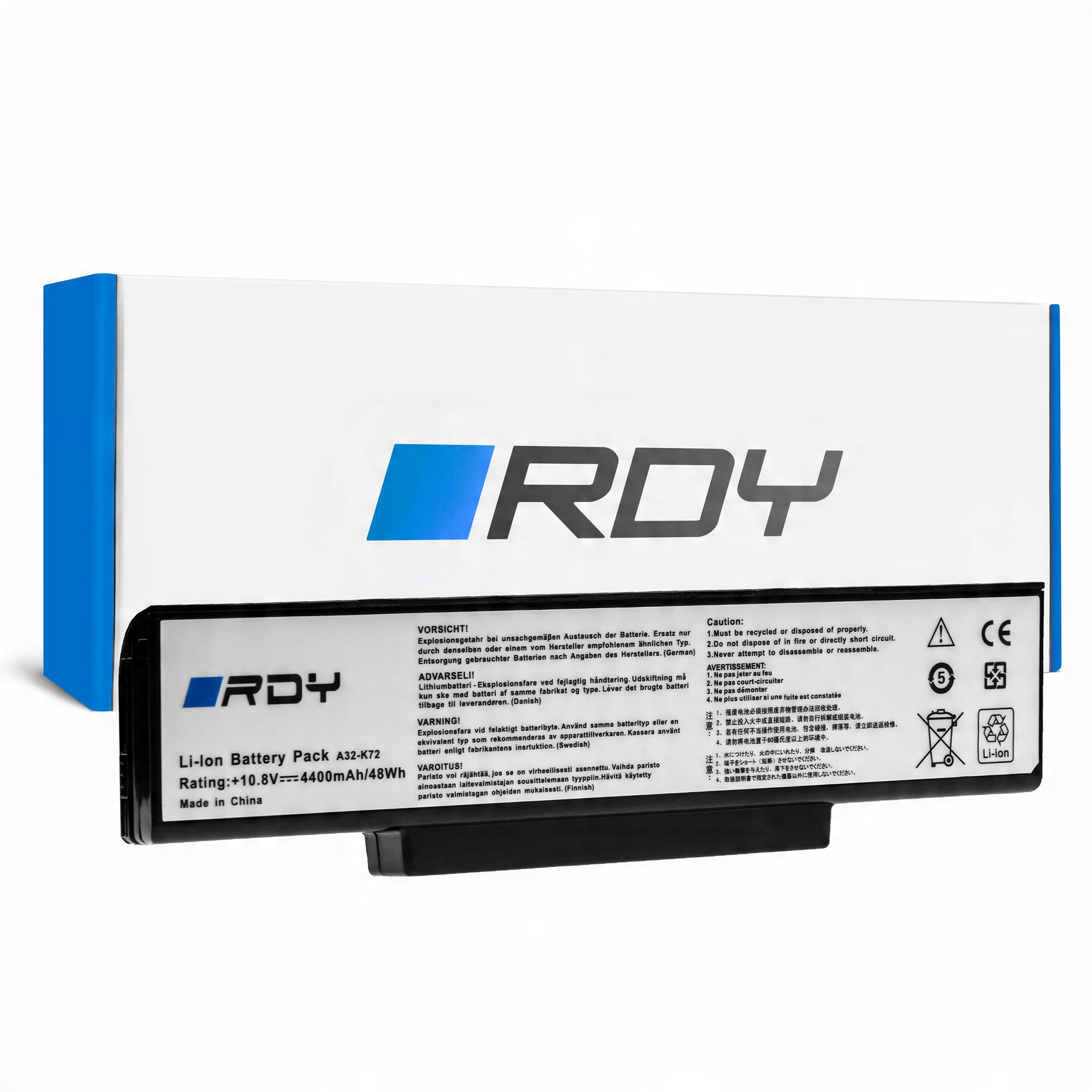 

Bateria A32-N71 do Asus N71J N73S K72 K73S X77 N73