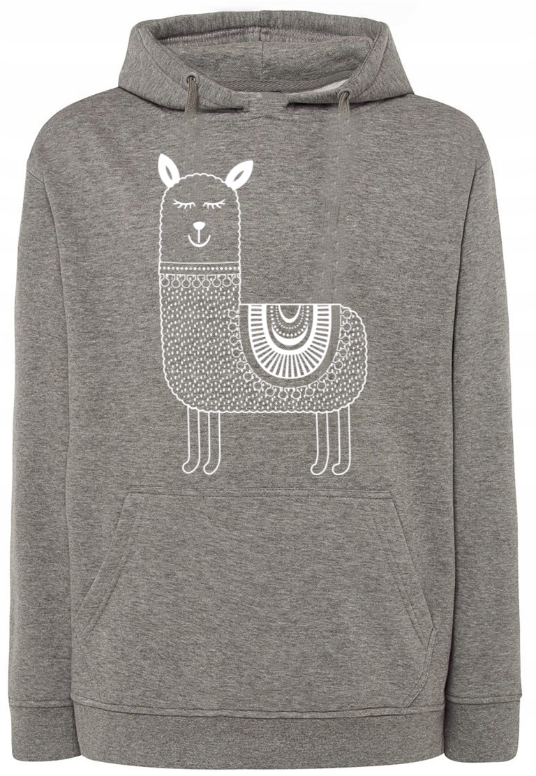Mikina s vtipným potiskem Lama r.XXL