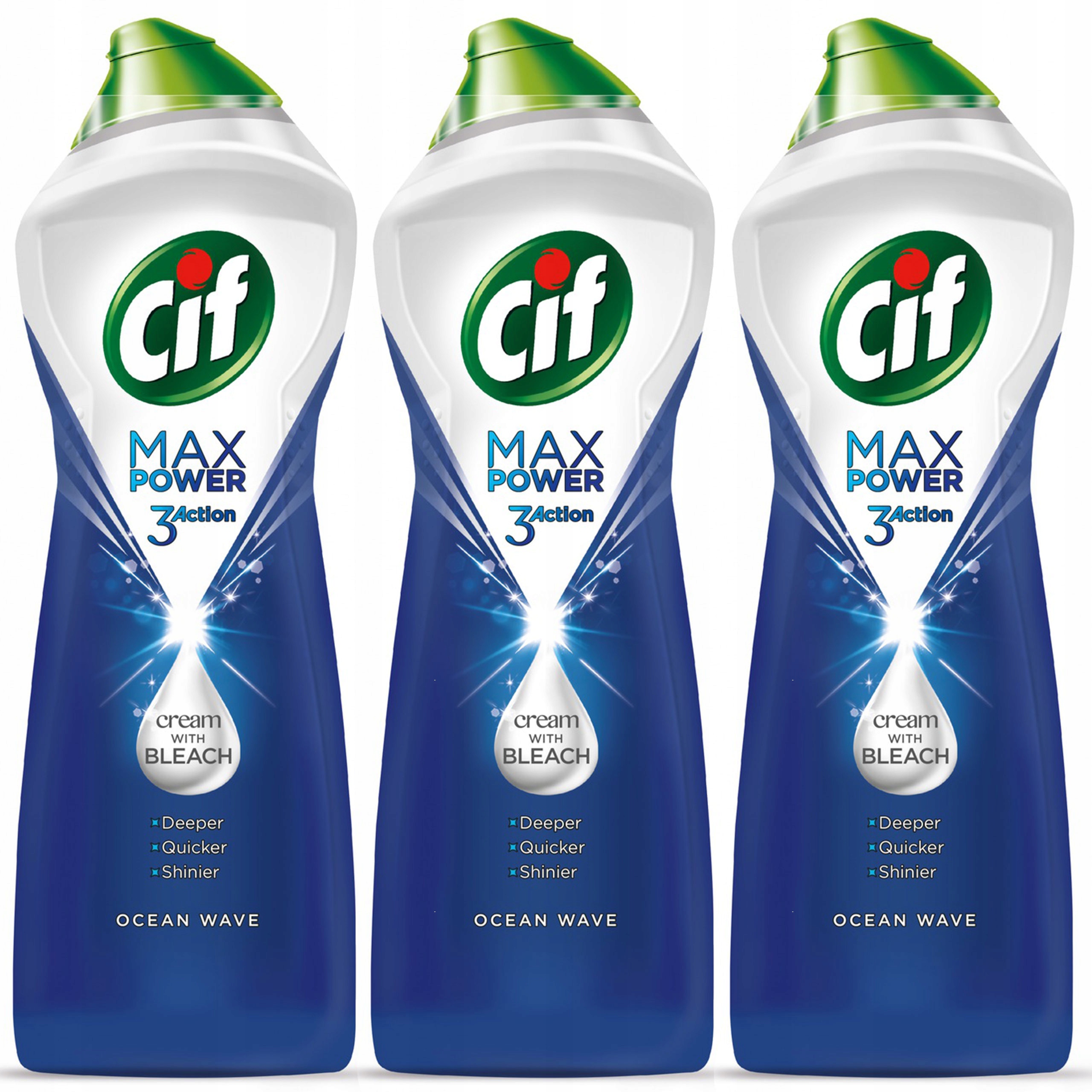 

Cif Max Power Mleczko wybielające Ocean Wave 1,95l