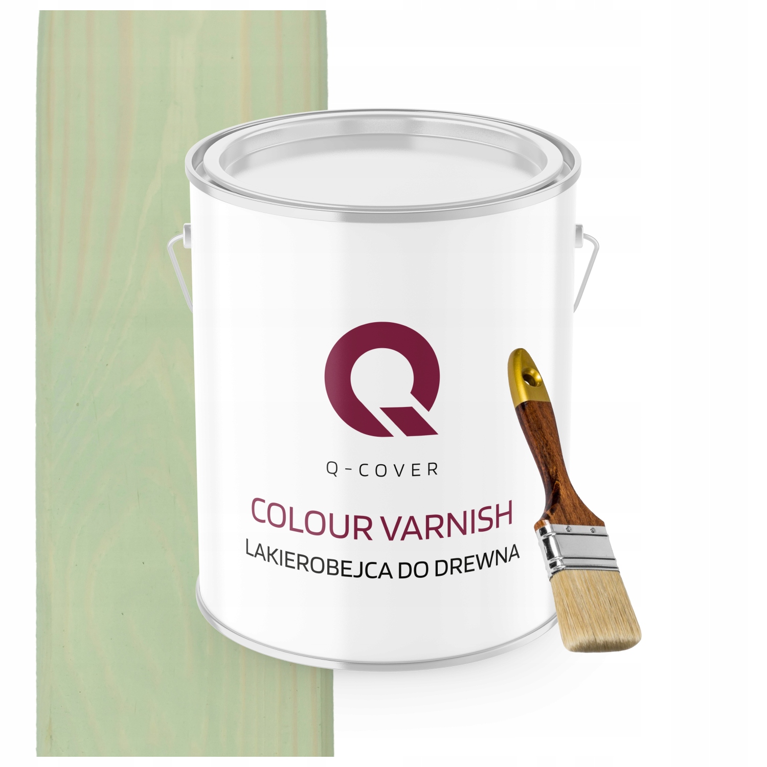 Lakovník Na Dřevěné Prvky Výkonný Olivový Satén 2,5L Dárek