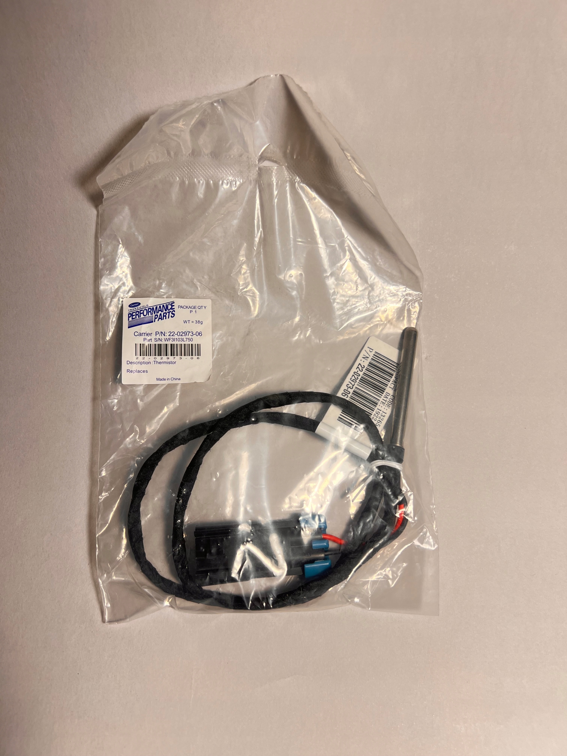 Czujnik temperatury RAS Carrier 22-02973-06 / 220297306