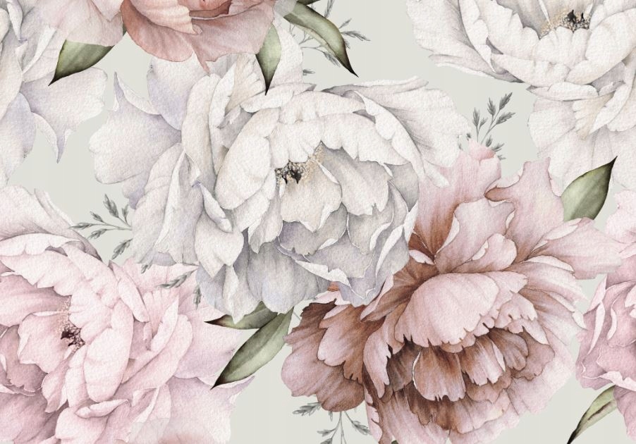 Fototapeta Kvety Pivonky 400x280 vlies 230g