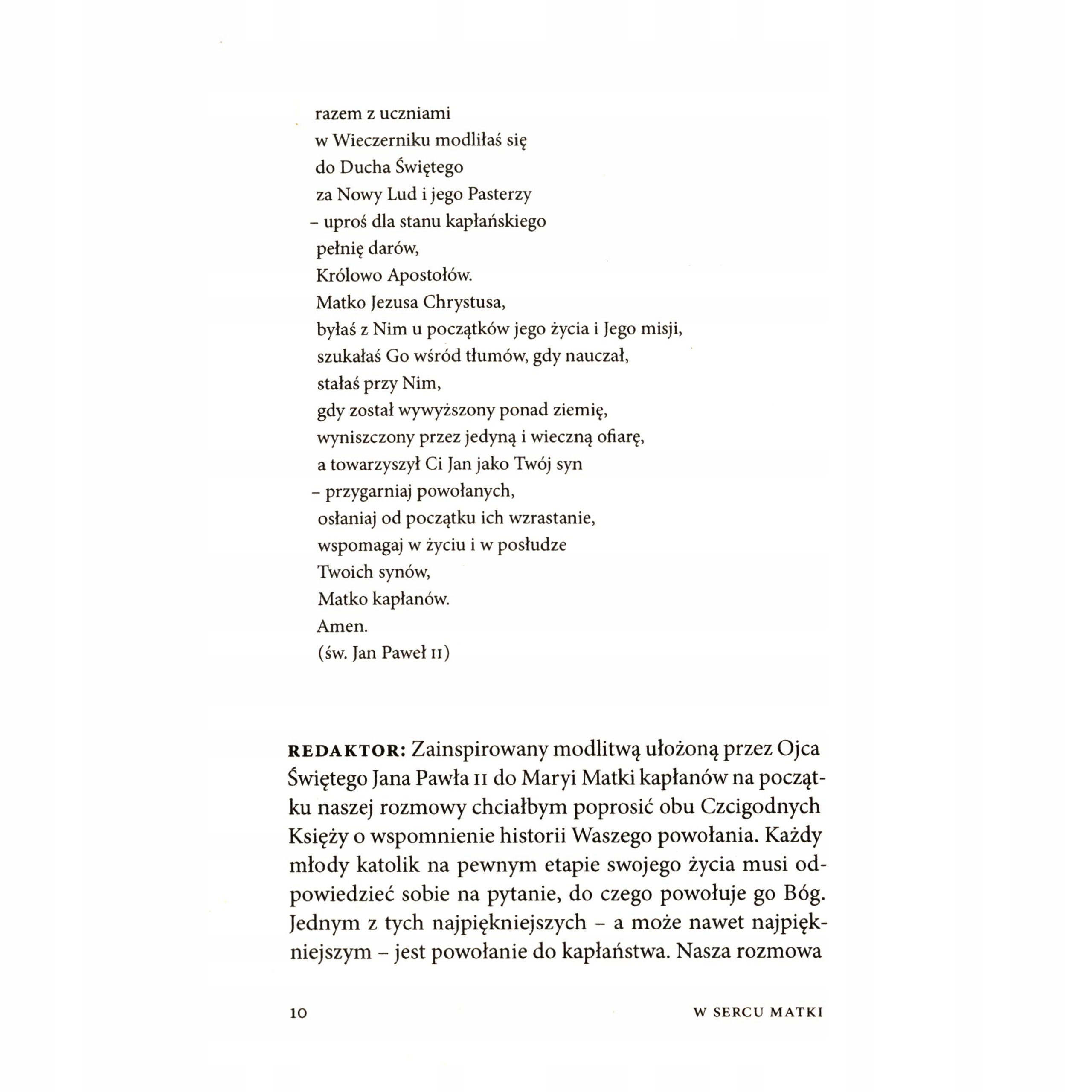 W SERCU MATKI Krystian Kratiuk ROZMOWA z KAPŁANAMI Szerokość produktu 14 cm