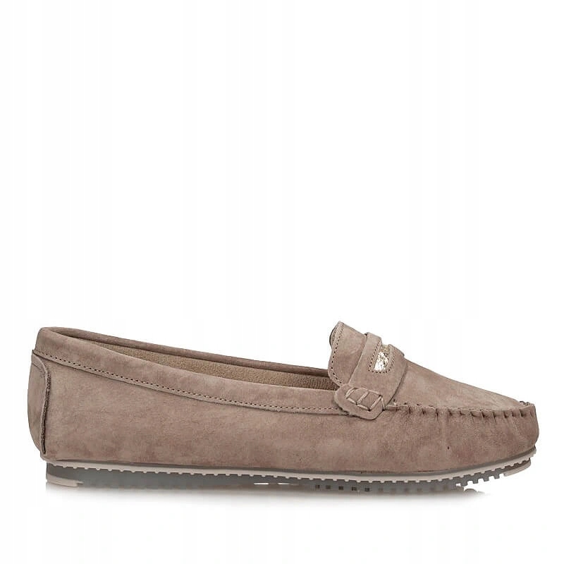 Dámské mokasíny S.Barski LR61-7029 D.brown hnědé, nazouvací polobotky