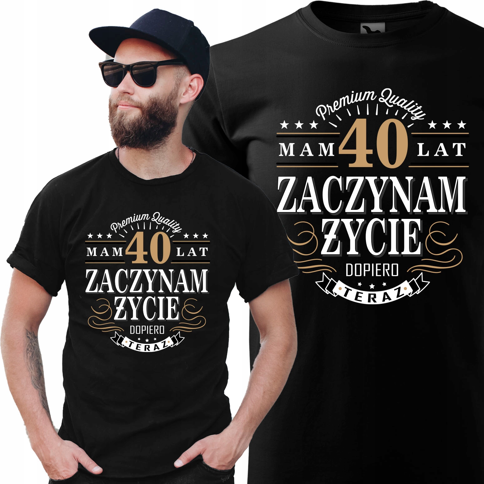 

Koszulka Prezent na urodziny 30 40 50 60 70 lat