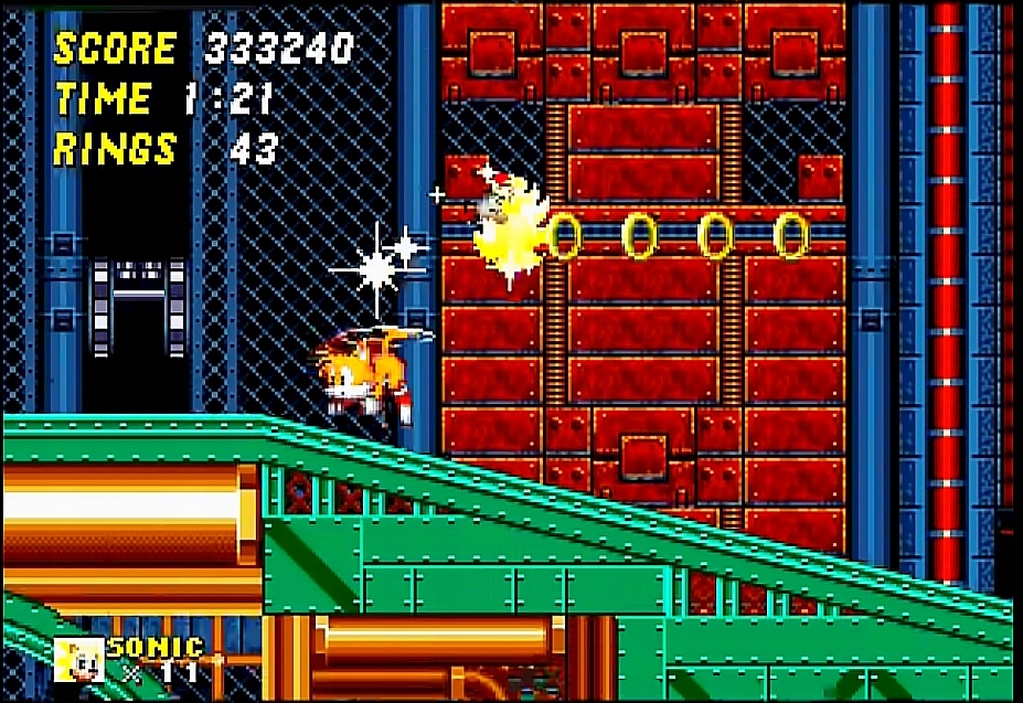Sonic The Hedgehog 2 - gra na konsole Sega Mega Drive. Platforma Sega Megadrive