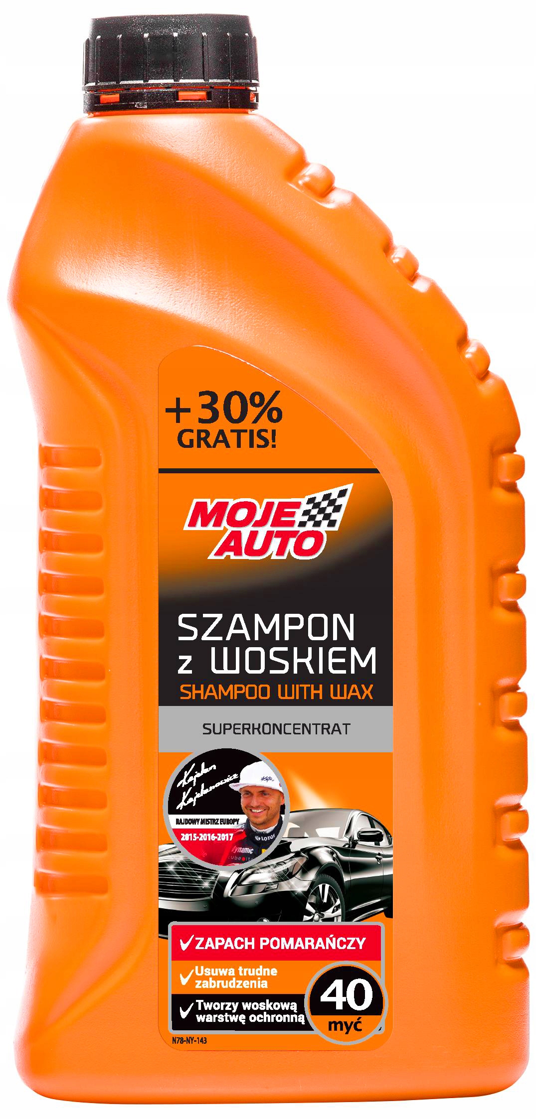 MOJE AUTO SZAMPON SAMOCHODOWY Z WOSKIEM 1,3L