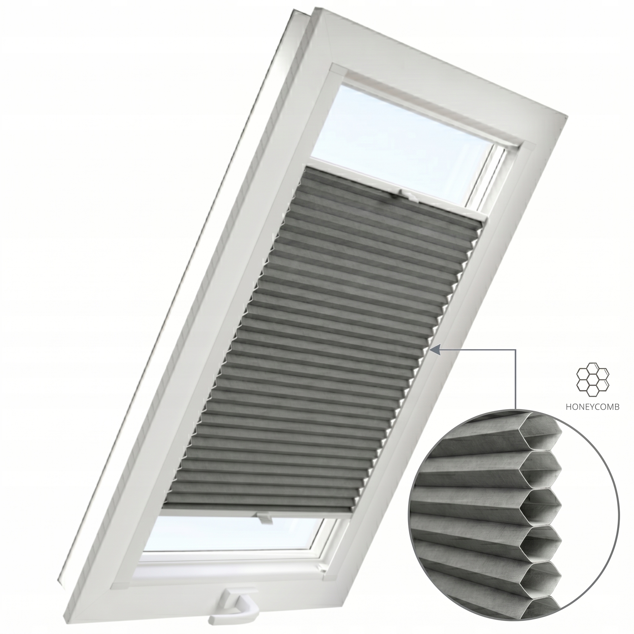 Plisy Střešní Roleta Medová Plástev Termo Plisa Pro Střešní Okno 78x98