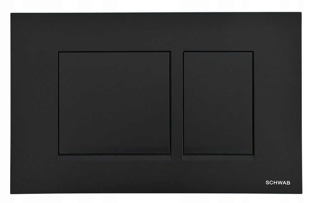 Schwab Splachovací tlačítko Ceres Wc černé matné P67-0190-0250