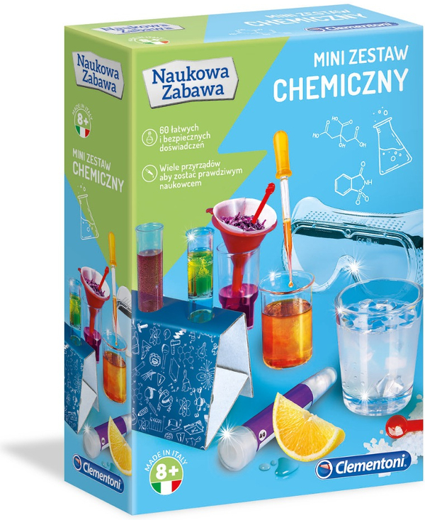 

Clementoni Mini Zestaw Chemiczny Nauka Zrób To Sam