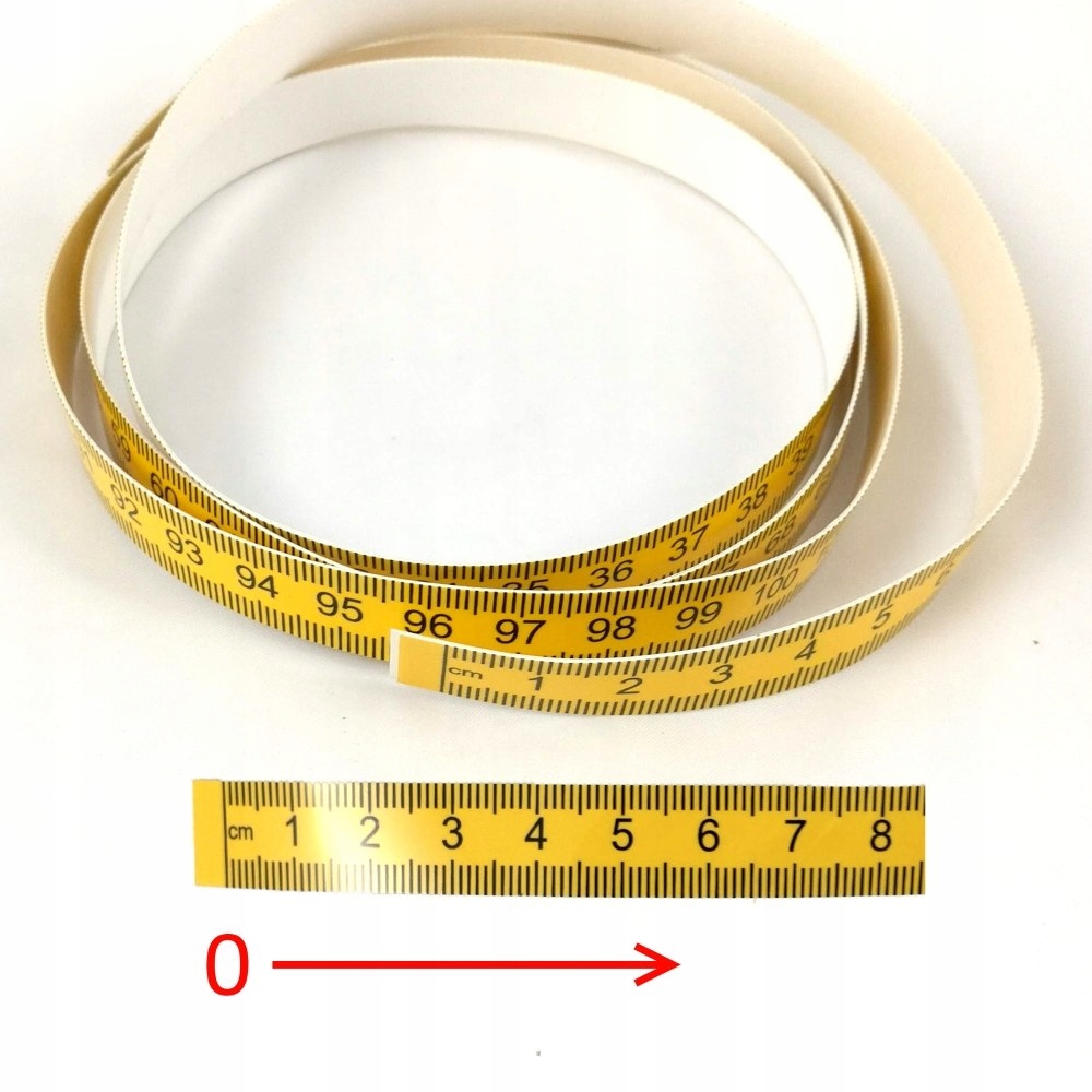 

Miara samoprzylepna taśma 120cm Prawostronna
