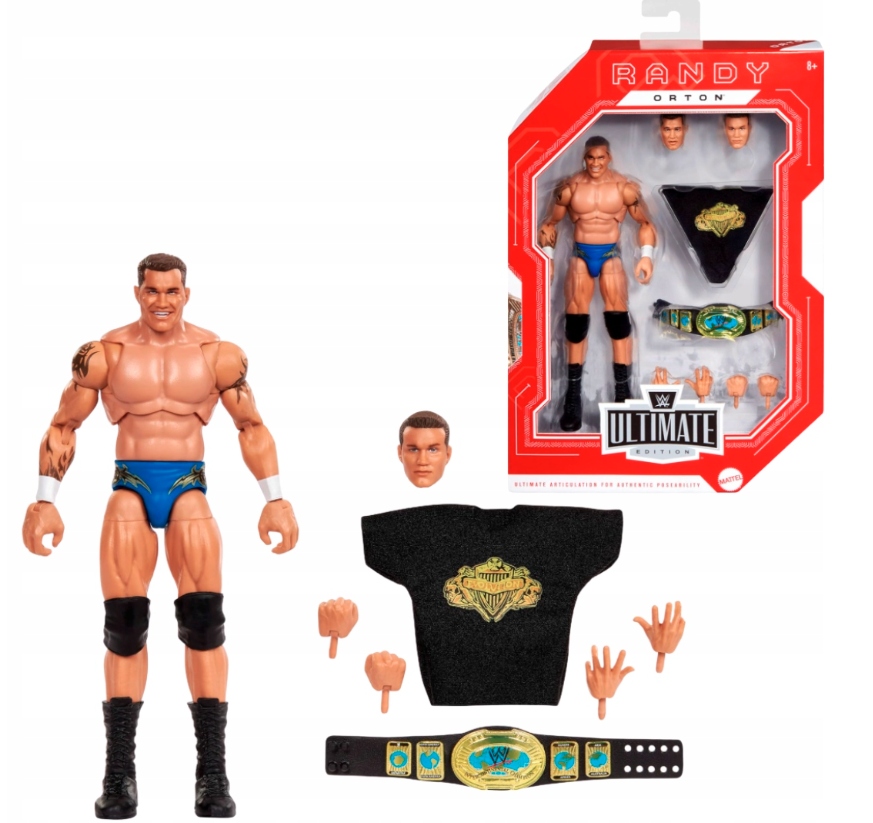 Figurka Akcji Mattel Wwe Ultimate Randy Orton 15 CM 8+ Zabawka