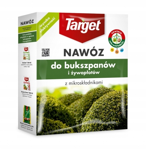 

Nawóz do żywopłotów z mikroelementami Target 1kg