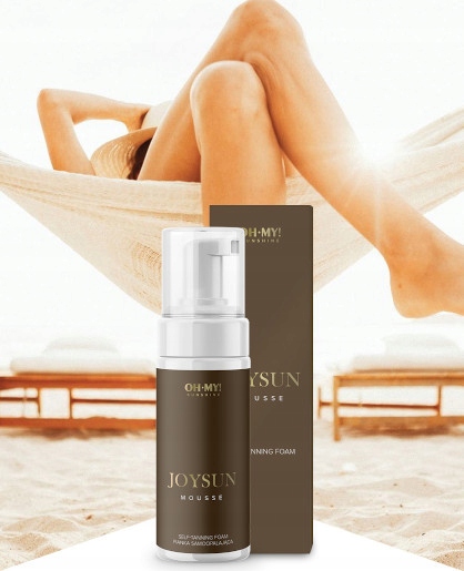 OH.MY! SUNSHINE Joysun Mousse Pianka samoopalająca Opakowanie butelka z pompką