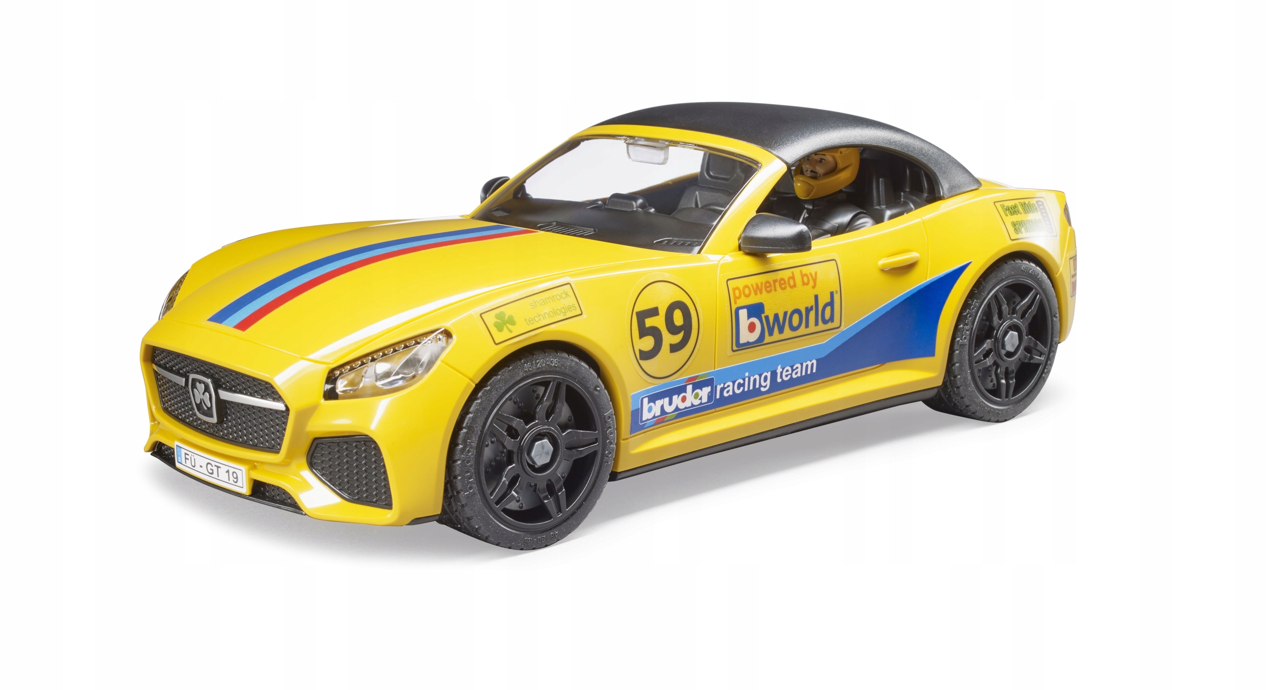 Bruder 02504 Dodge RAM z lawetą i autem Roadster Płeć chłopcy