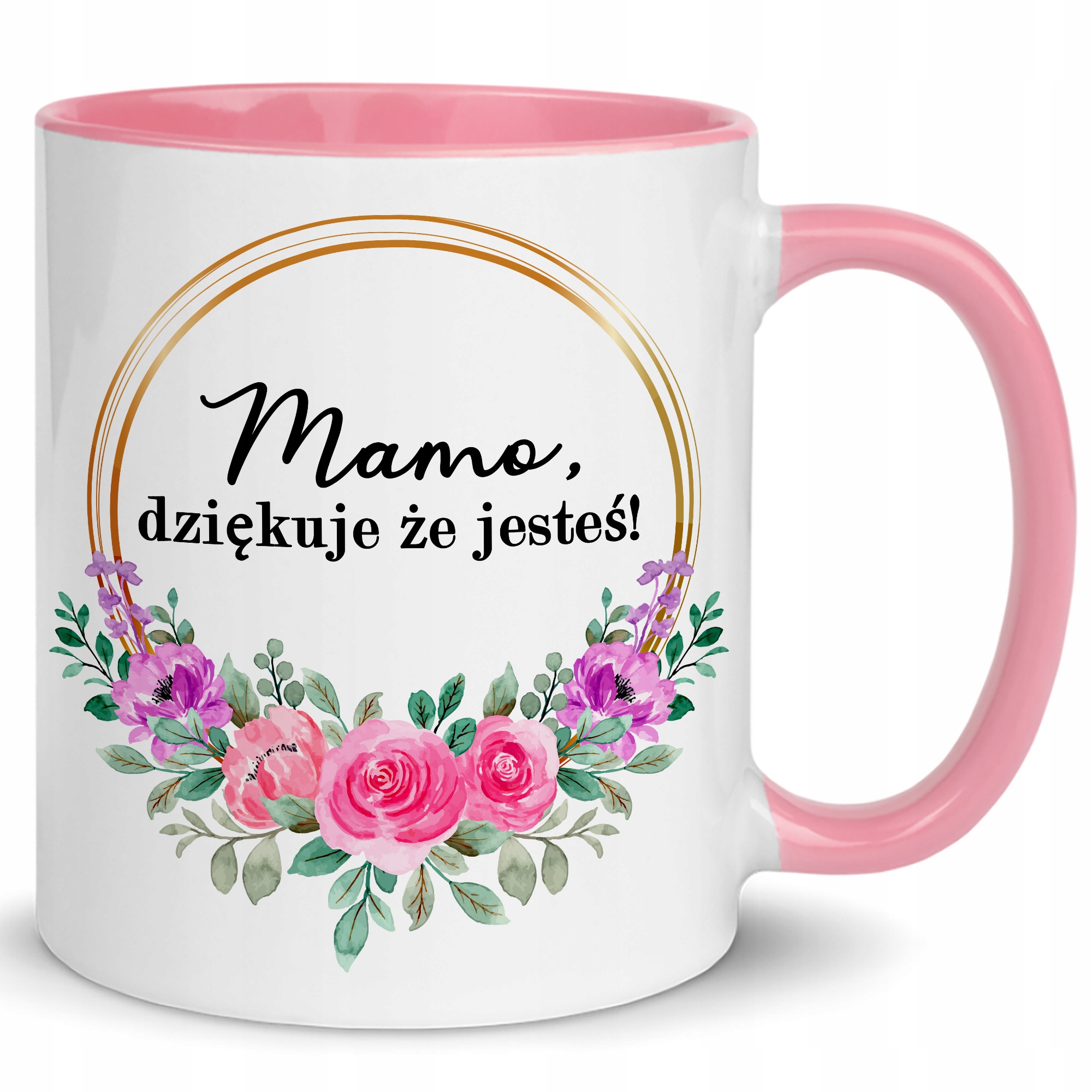 

Kubek Różowy dla Mamy Dzień Mamy