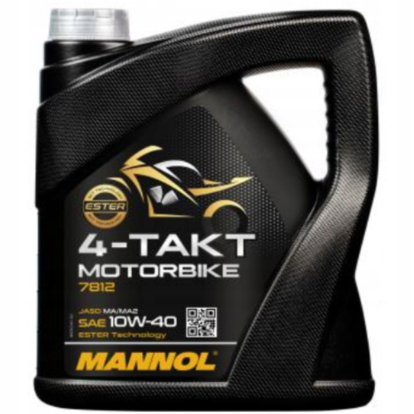 Mannol Motorbike 4T 10W40 7812 olej silnikowy 4L