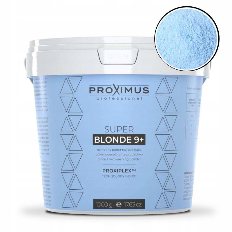 Rozjaśniacz do włosów Proximus Blonde 1kg Mocno Rozjaśniajacy Blond