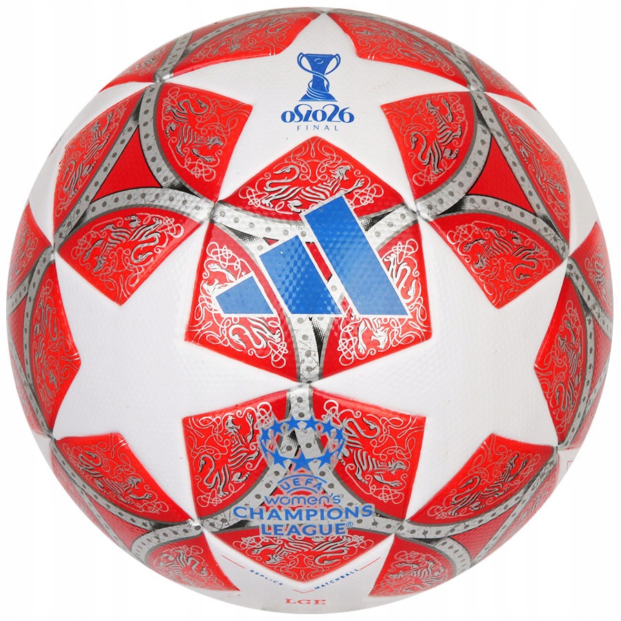 Piłka nożna treningowa Fifa Quality adidas Wucl League czerwona JW1326 r. 5