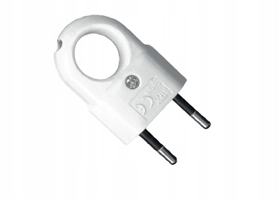 

Wtyczka Płaska z Bez Uziemieniem 16A 230 Biała