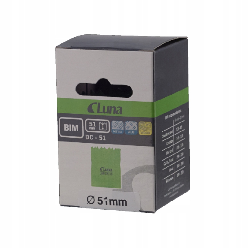 OTWORNICA BIMETALOWA 210mm DC-51 LUNA 243565702 Marka Luna
