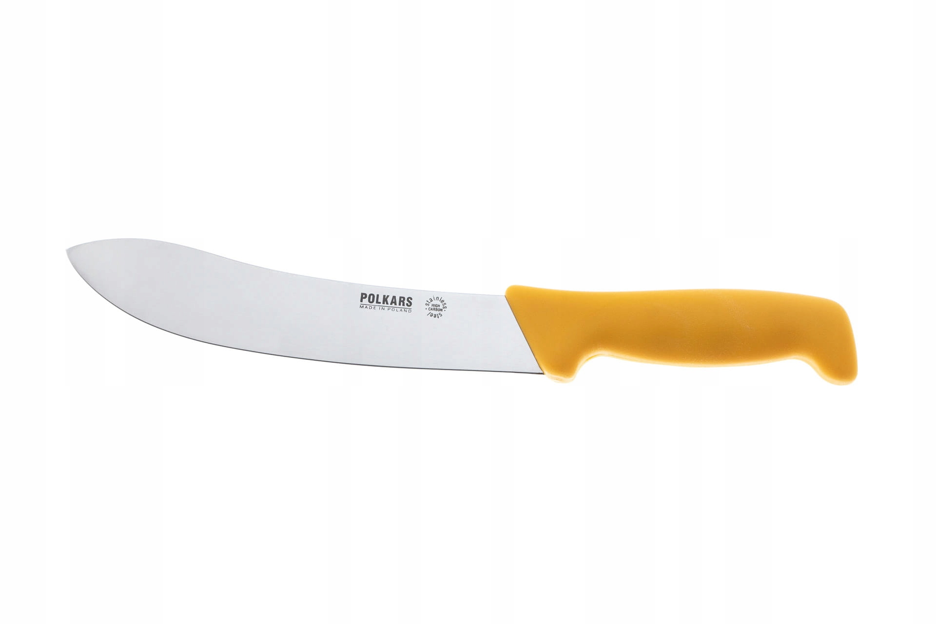 

Polkars nóż masarski nr. 07 żółty (17,5cm)