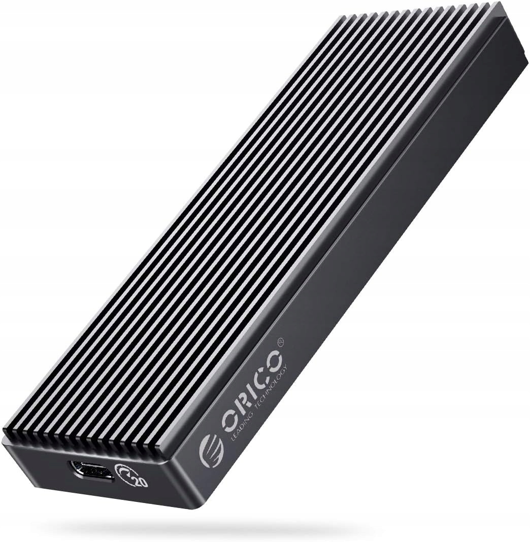 Pouzdro Na Disk M.2 NVMe Ssd Adaptér Usb-c 20 Gb/s M2PAC3-G20 Šedá Kapsa