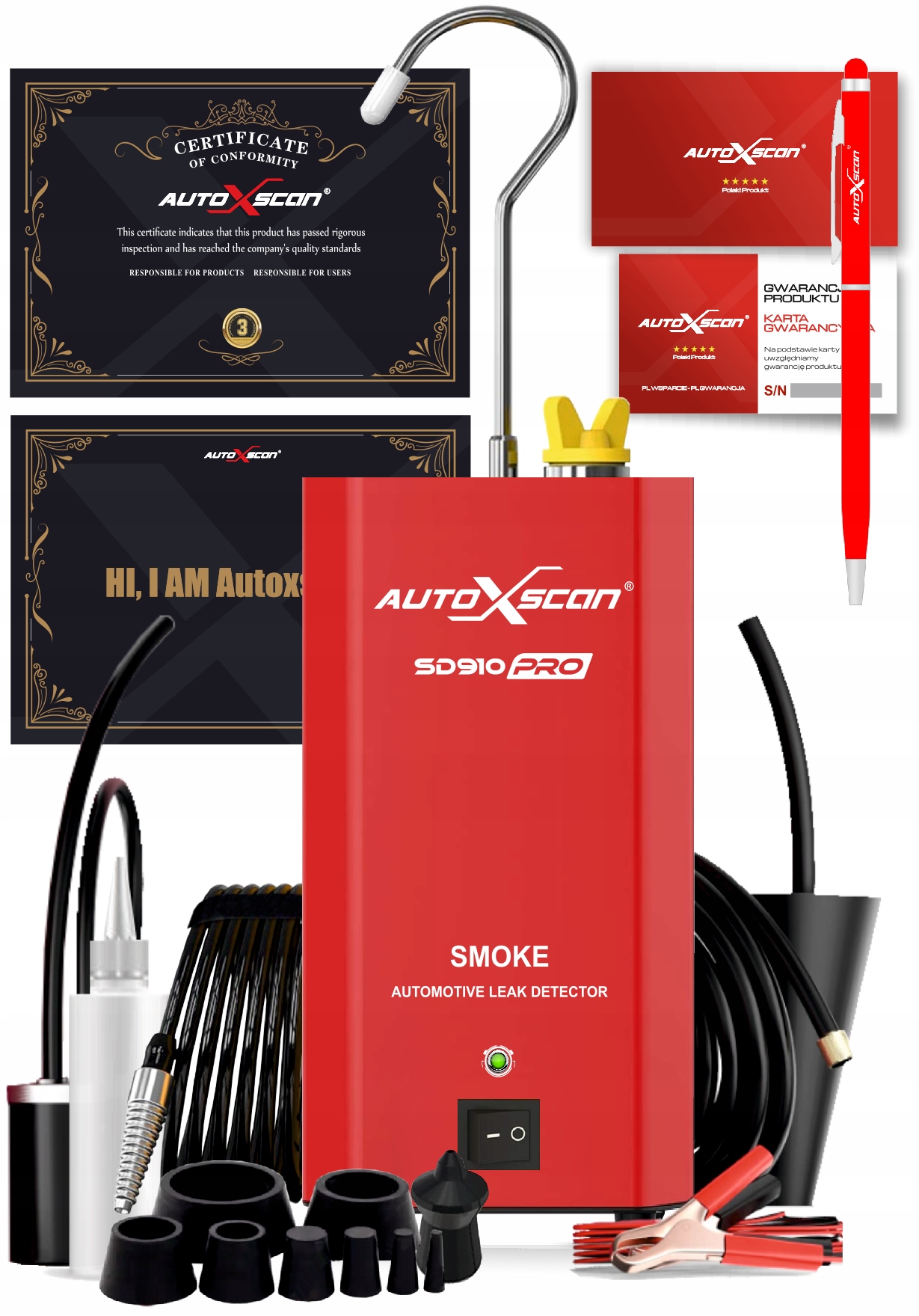 ТЕСТЕР НА ВИТІКИ AUTOXSCAN SD910PRO EAN (GTIN) 6972697788124