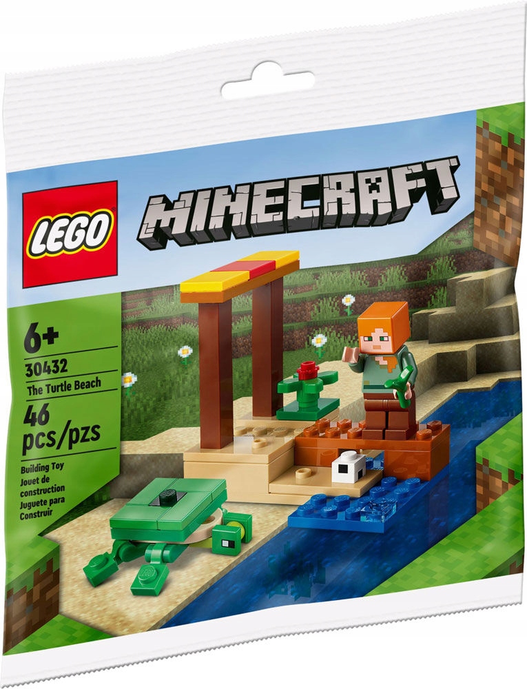 LEGO MINECRAFT Plaża żółwi 30432