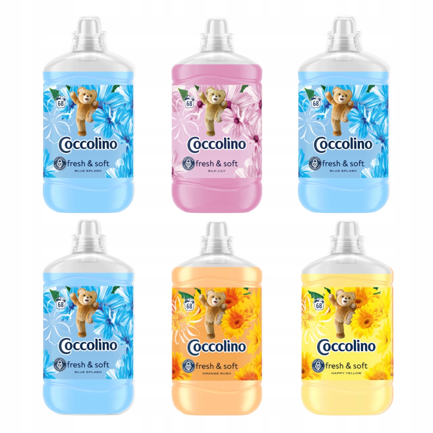 Levně tekutá aviváž Coccolino Creations Purple Orchid & Blueberries 1,275 l x6