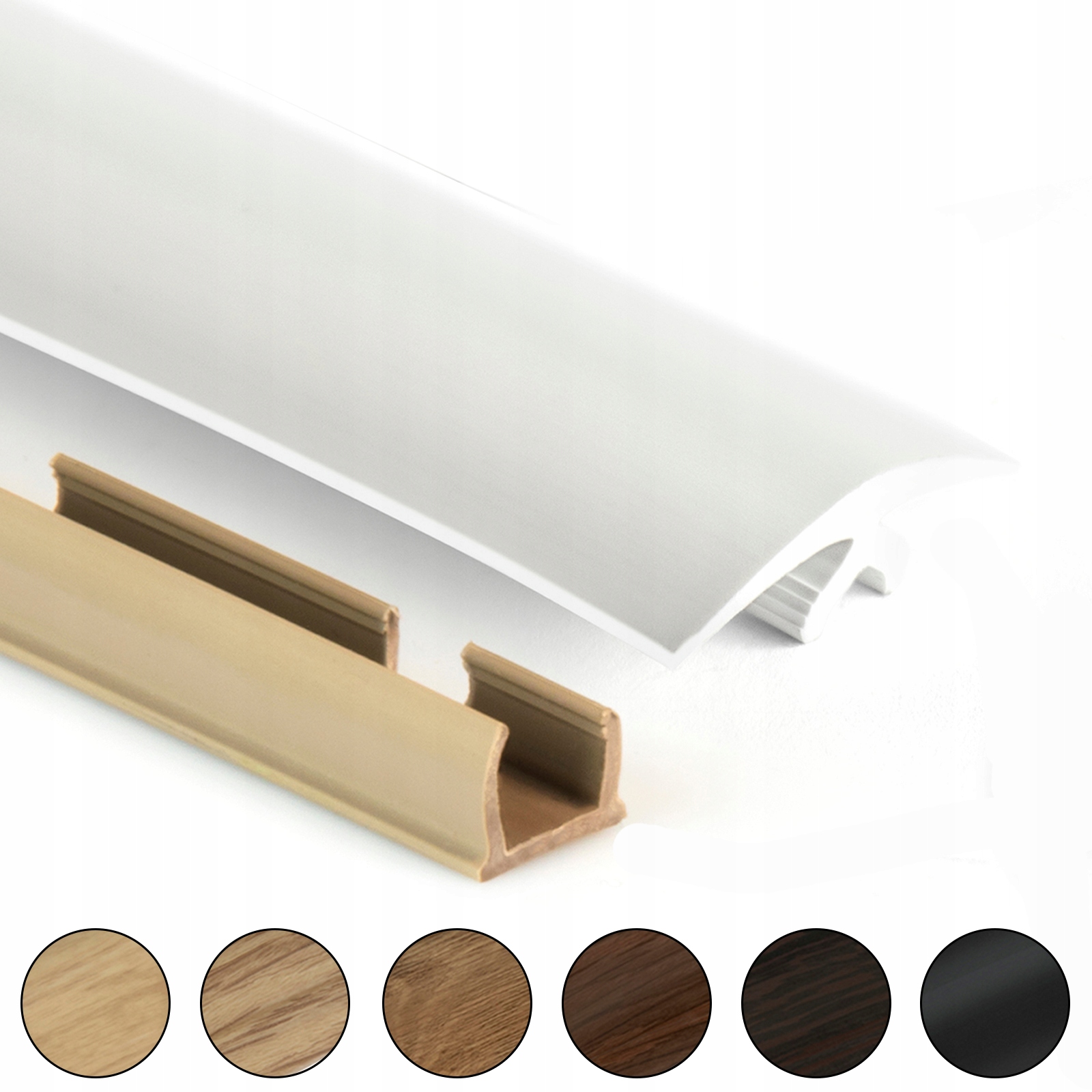 

Listwa Progowa do Łuków Elastyczna Dylatacyjna 3m