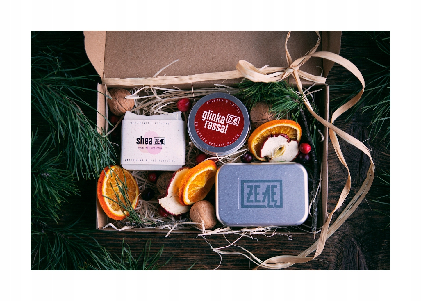Vánoční dárková sada přírodní tělové kosmetiky č. 4