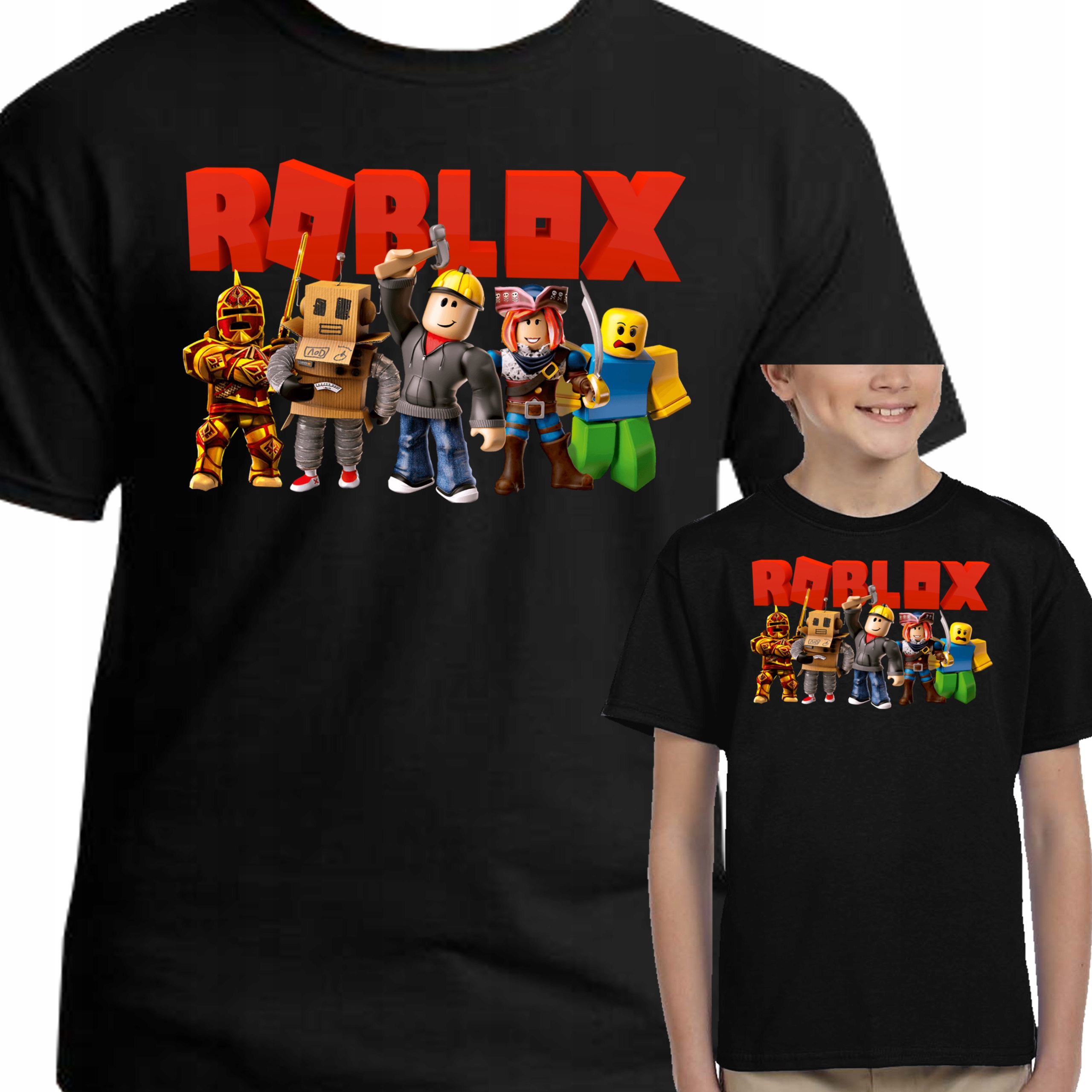 

3094 Koszulka Roblox Gra Ekpia Fnaf 152 Czarna