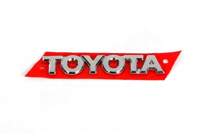 Toyota Corolla Chrómovaný emblém logo zadný Toyota 75441-02040 Oe