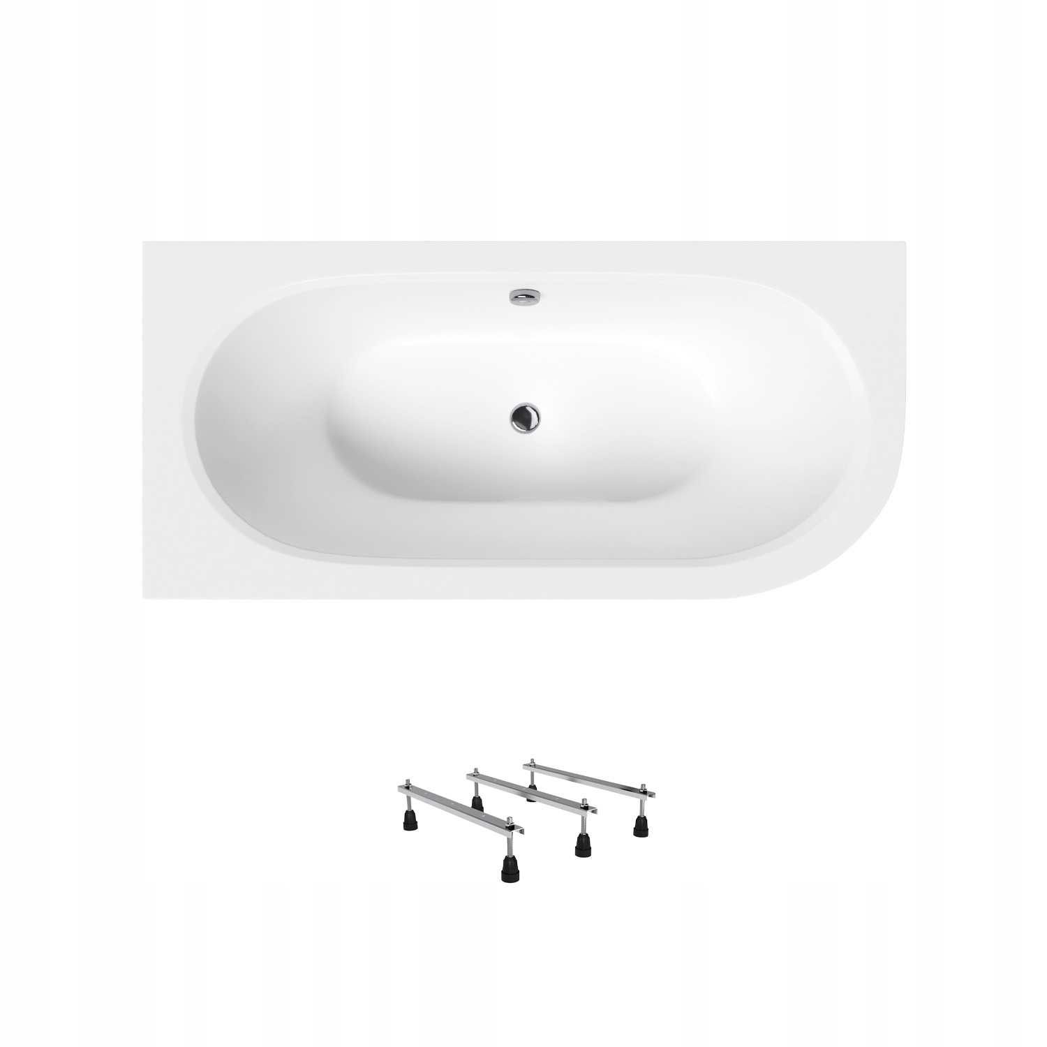 Wanna akrylowa Helmken Marbella Lux 150 x 75 lewa Nóżki 23092002
