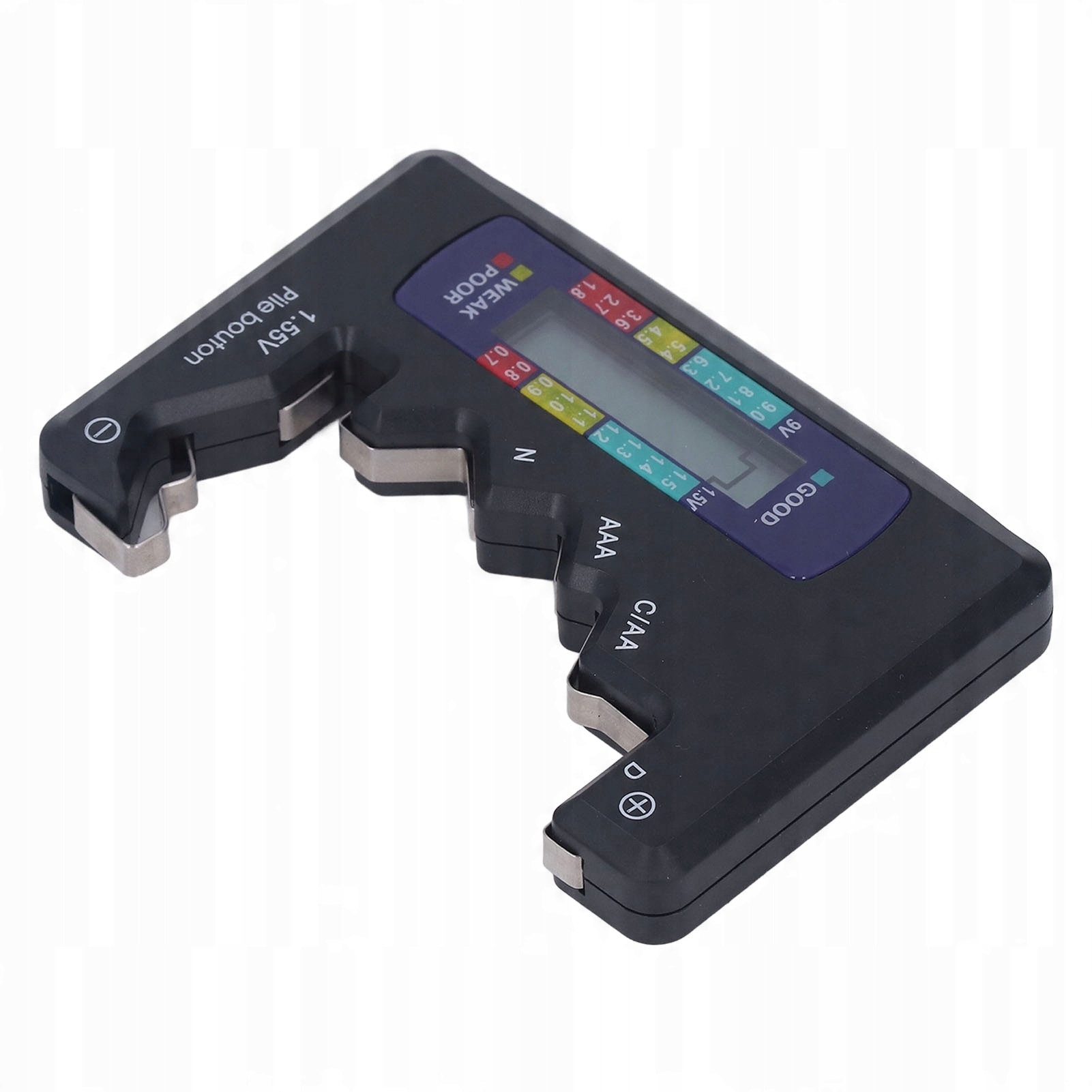 Cyfrowy tester akumulatorów ABS LCD Scd Button Cell Checker dla L6