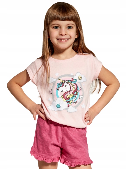 

Piżama dziewczęca 110/116 Cornette 459/96 Unicorn