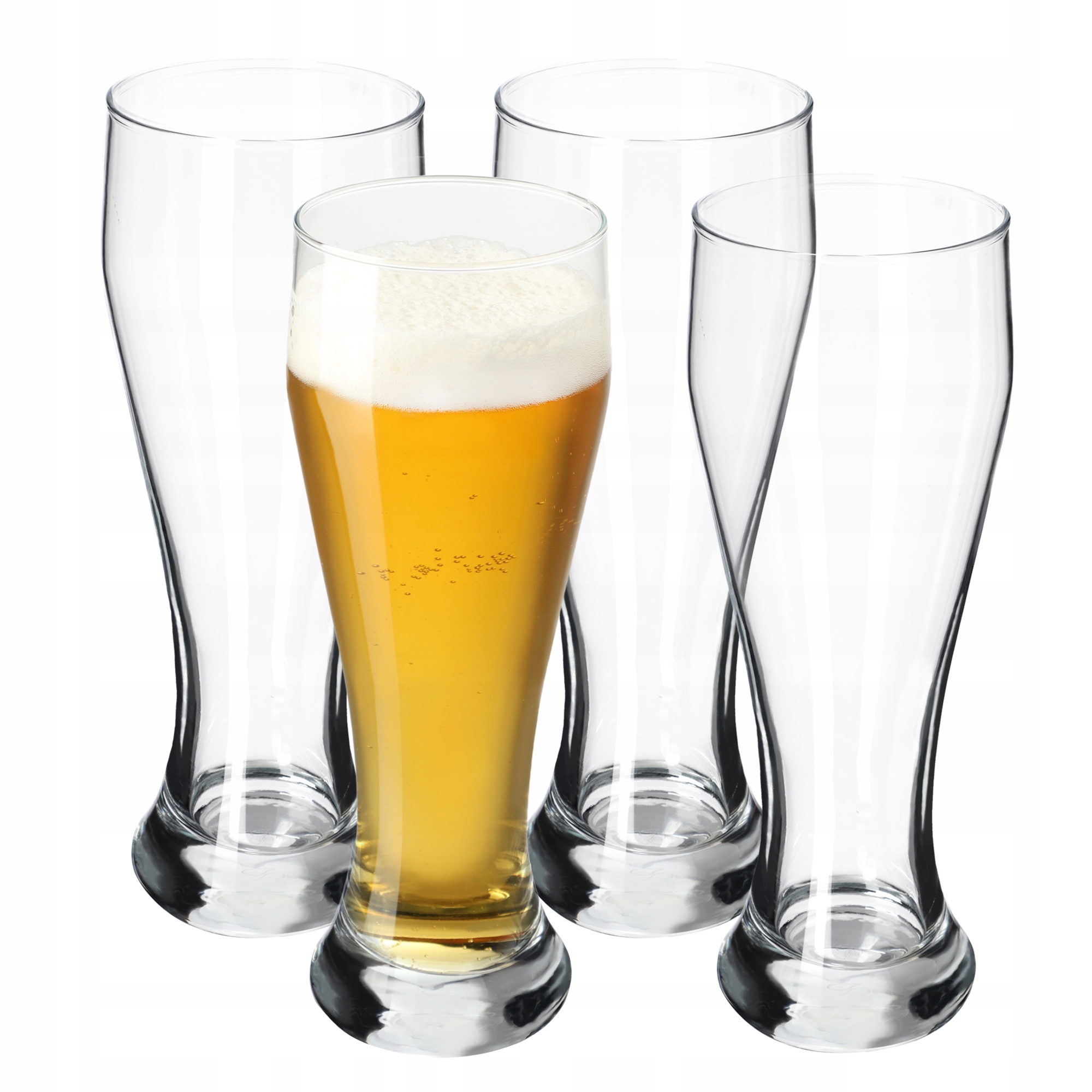 

Szklanki Kufle Do Piwa Pokale Wysokie 665ml 4szt