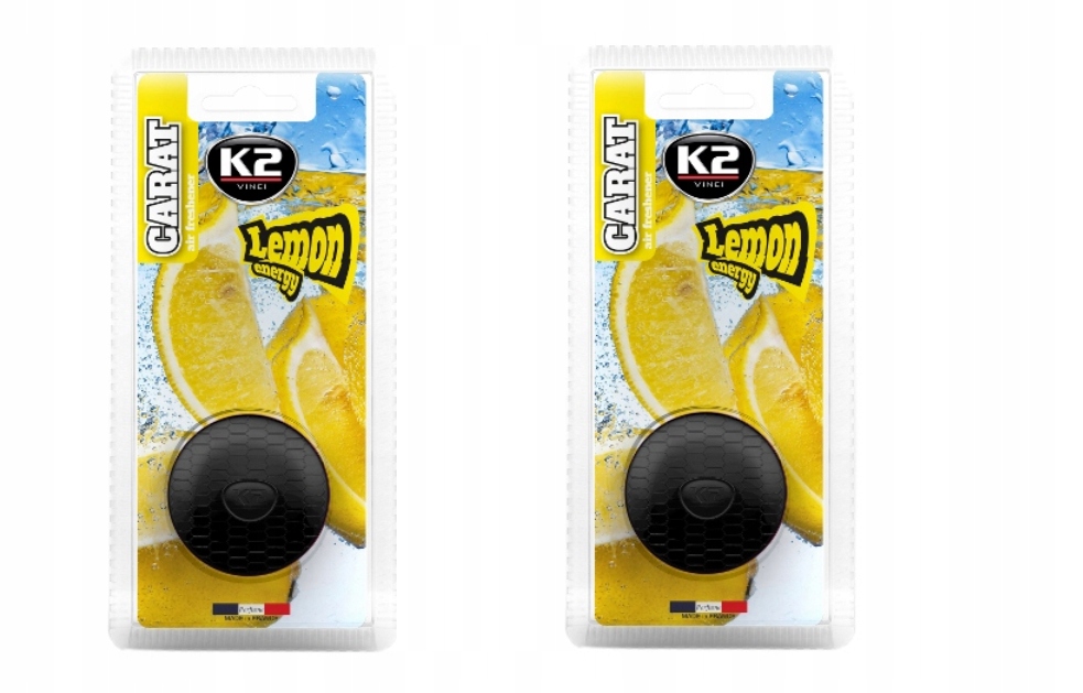 

K2 Zapach Samochodowy Membranowy Lemon 2,7ml 2szt