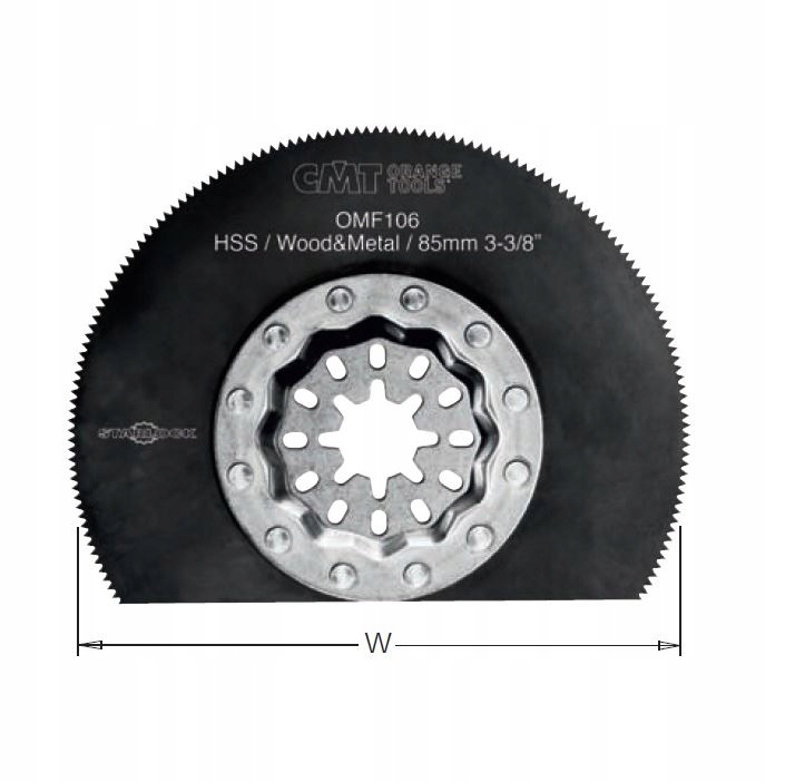 Cmt OMF106-X1 Pilový List W=85 K=0,5 TS=1,34 TPI=19 1sz Starlock