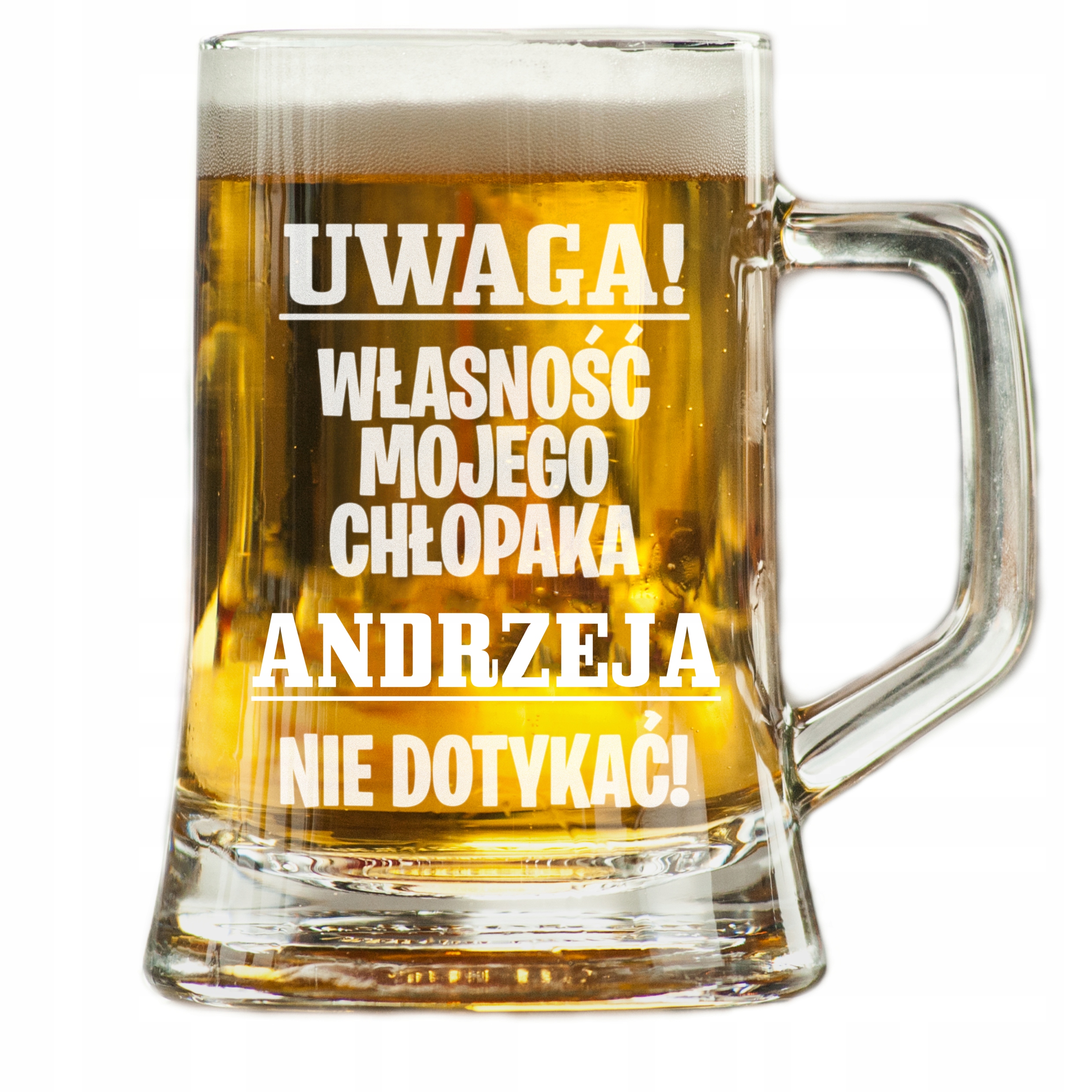 

Kufel Do Piwa Grawer Wyjątkowy Urodziny