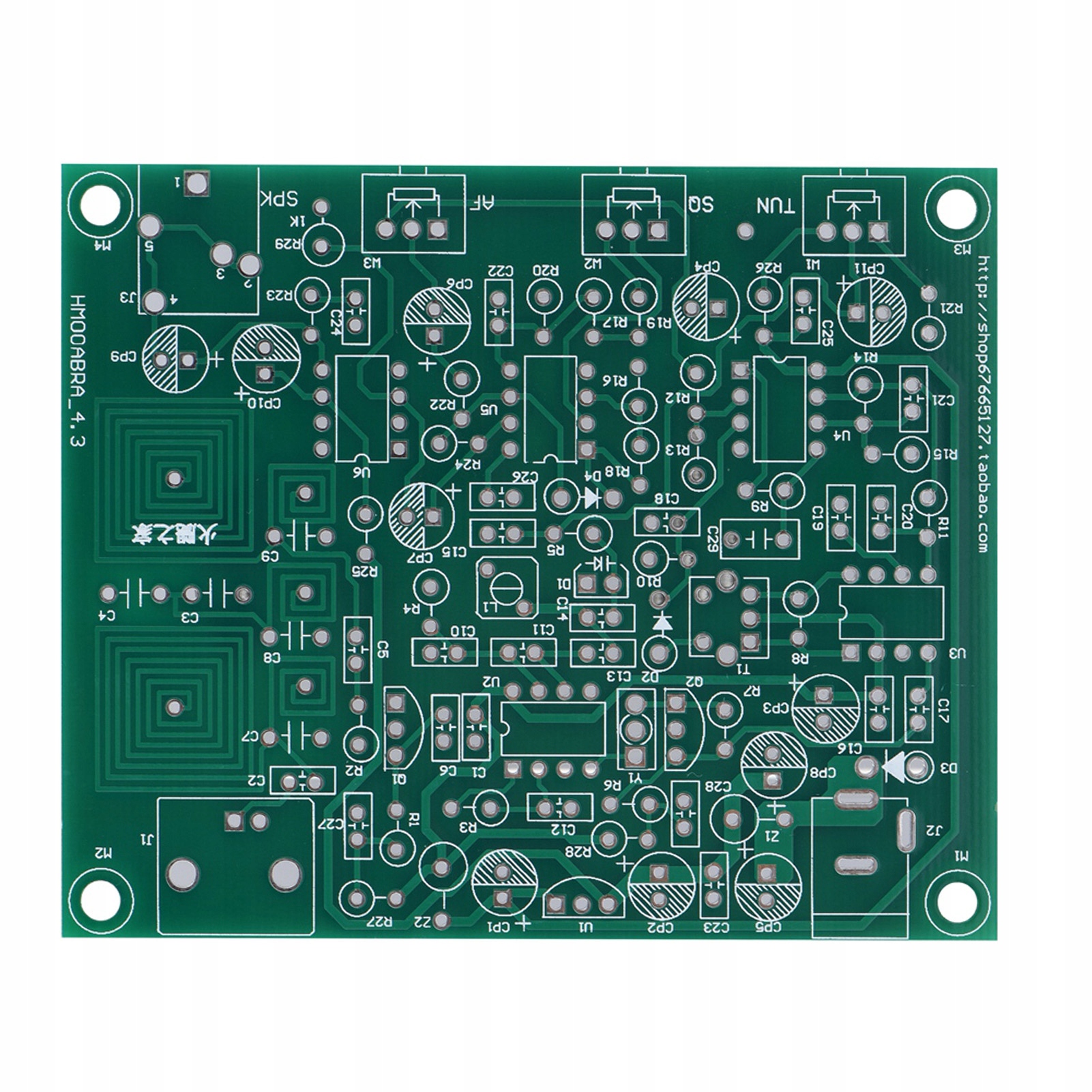 Wysoka czułość 118 136 MHz Airband Radio Receiver Kit DIY Aviation