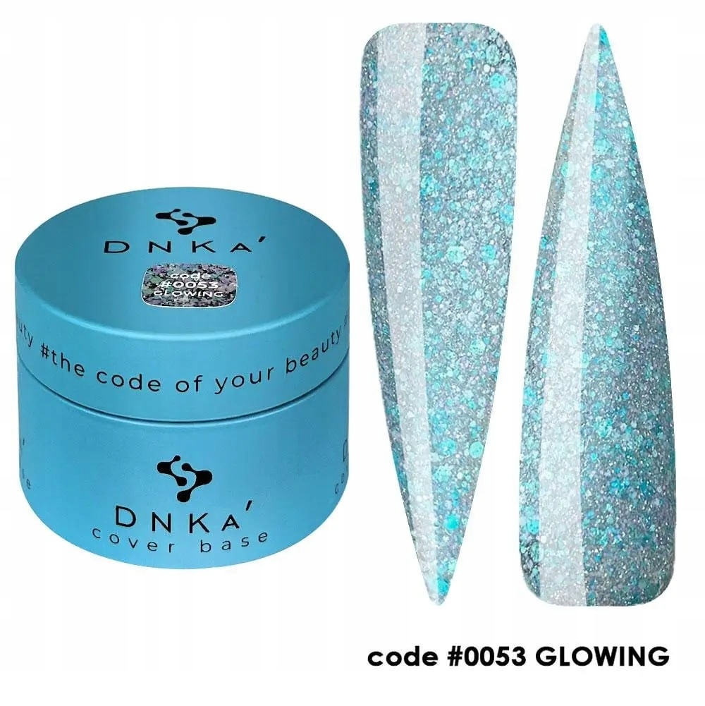Baza kolorowa DNKa Cover Base nr 0053 Glowing, 30 ml