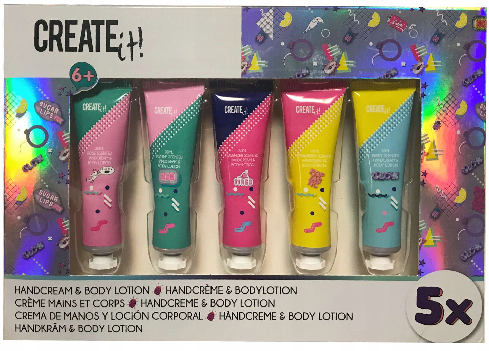 

Create It! Krem Do Rąk I Balsam Do Ciała 5 Tubek