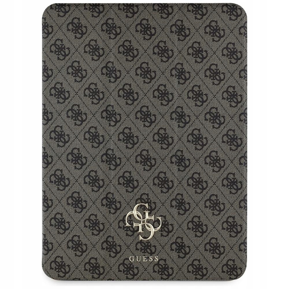 Pouzdro Guess Magnetic pro iPad iPad Air 13 M3 2025, M2 2024 Originální hnědé