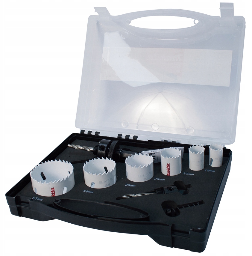 

Makita Zestaw Otwornic 19, 22, 29, 38, 44, 57mm